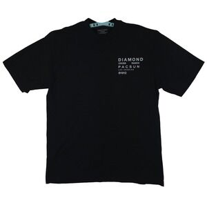 Diamond Cross Ranch Shirt Large Land and Cattle Operations Art Black NWT